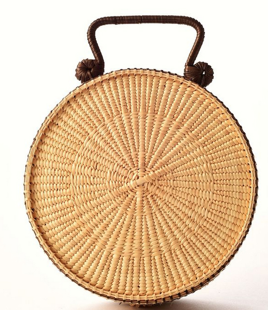 Handbag, willow skeinwork by Esmé Hofman (NL), 2017